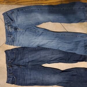 The Children's Place Men's Light and Dark Blue Relaxed Jeans